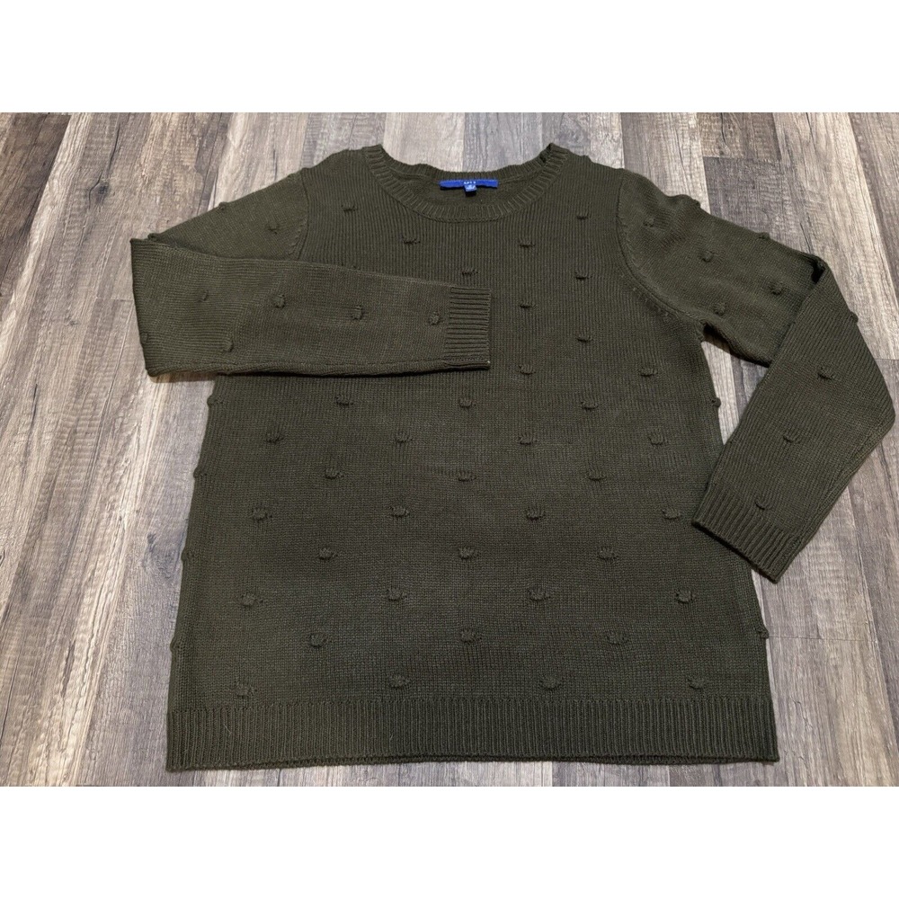 NWT APT 9 Green Pullover Knit Sweater Size Medium
